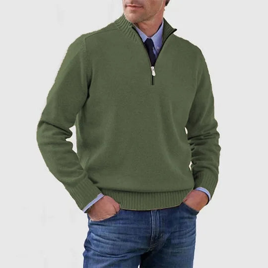 Bauren™ | Howard Strickpullover mit Halbreißverschluss