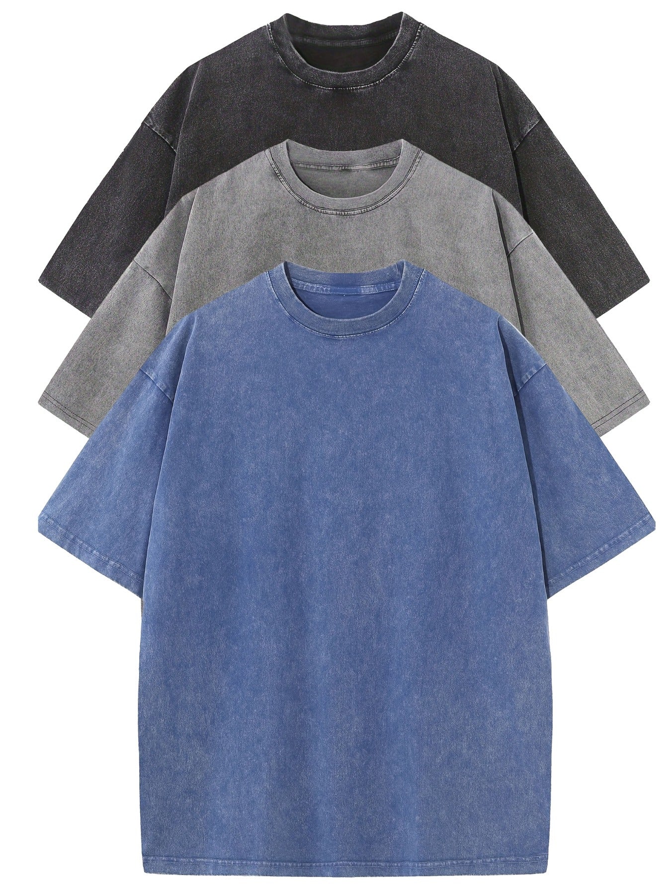 John | Oversized T-Shirts im 3er-Pack