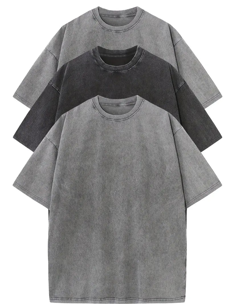 John | Oversized T-Shirts im 3er-Pack