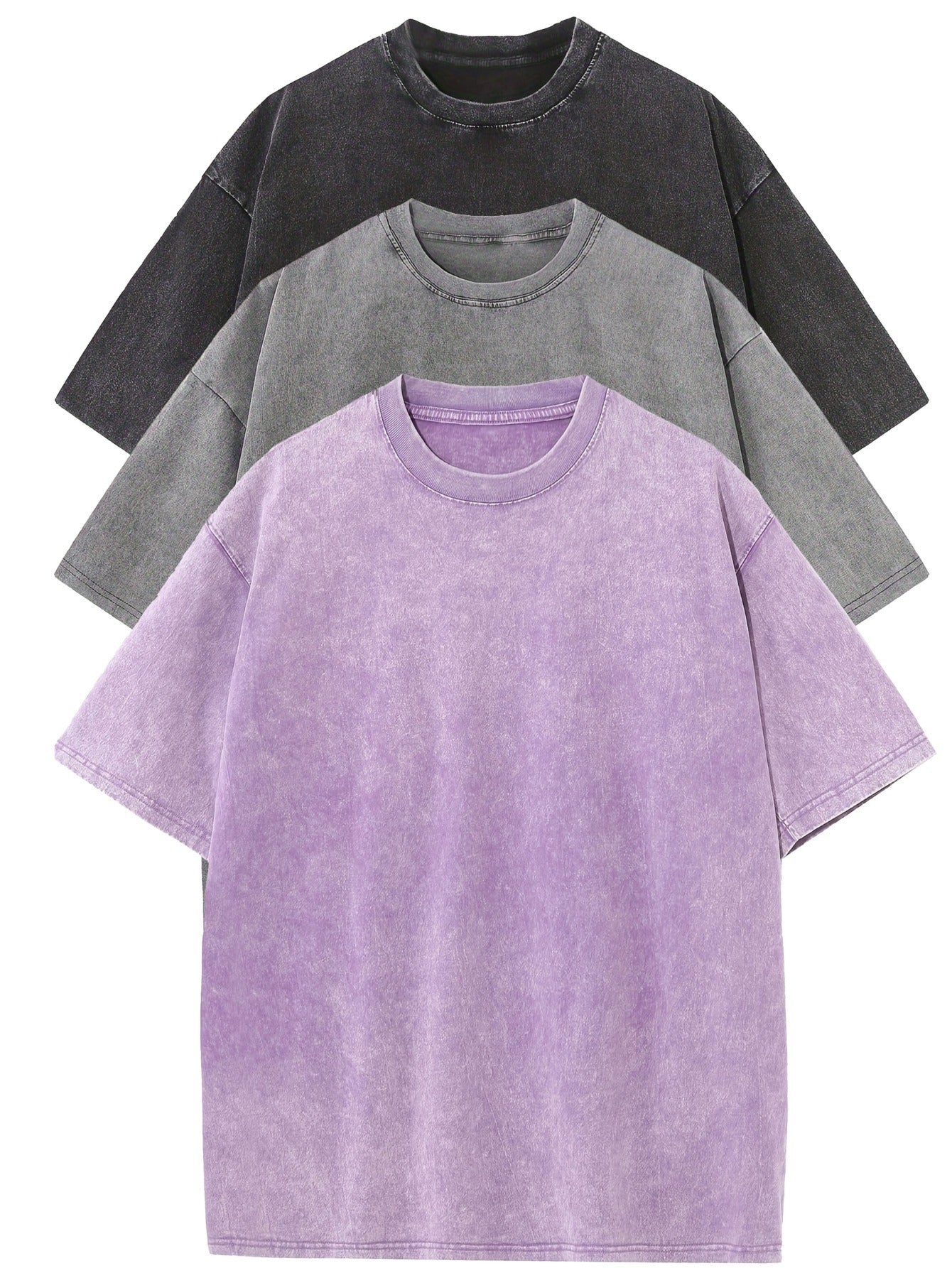 John | Oversized T-Shirts im 3er-Pack