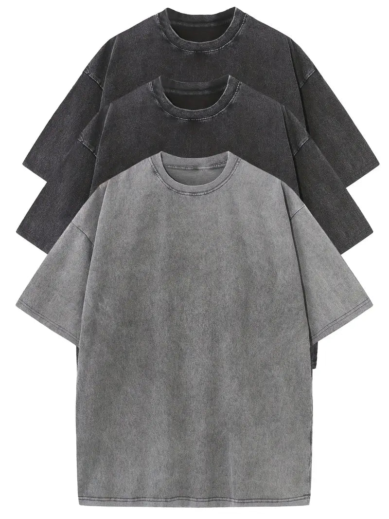 John | Oversized T-Shirts im 3er-Pack