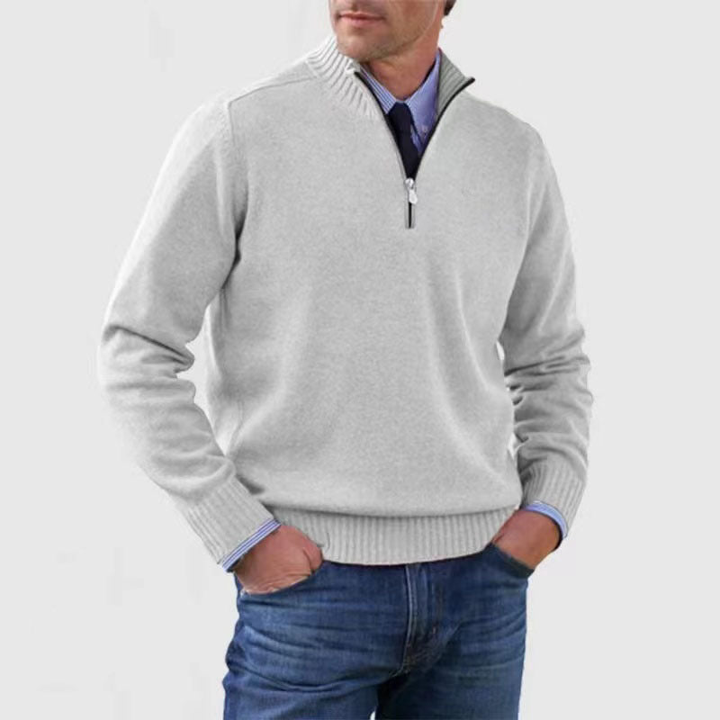 Bauren™ | Howard Strickpullover mit Halbreißverschluss