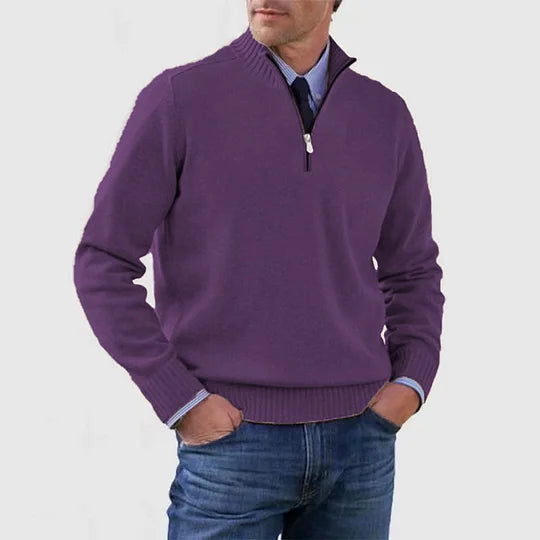 Bauren™ | Howard Strickpullover mit Halbreißverschluss