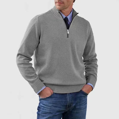 Bauren™ | Howard Strickpullover mit Halbreißverschluss