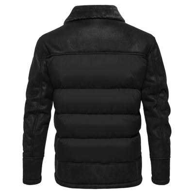 Glacior™ | Luxuriöse Herren-Lederjacke