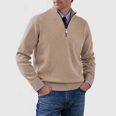 Bauren™ | Howard Strickpullover mit Halbreißverschluss