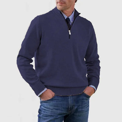 Bauren™ | Howard Strickpullover mit Halbreißverschluss