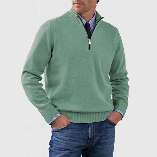 Bauren™ | Howard Strickpullover mit Halbreißverschluss