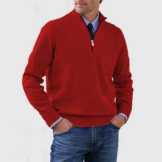 Bauren™ | Howard Strickpullover mit Halbreißverschluss