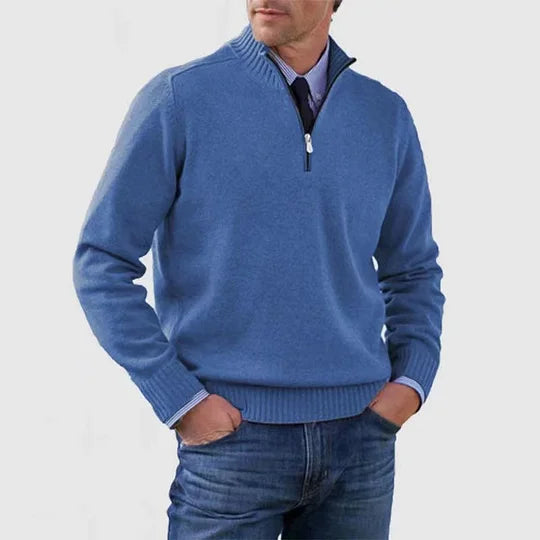 Bauren™ | Howard Strickpullover mit Halbreißverschluss