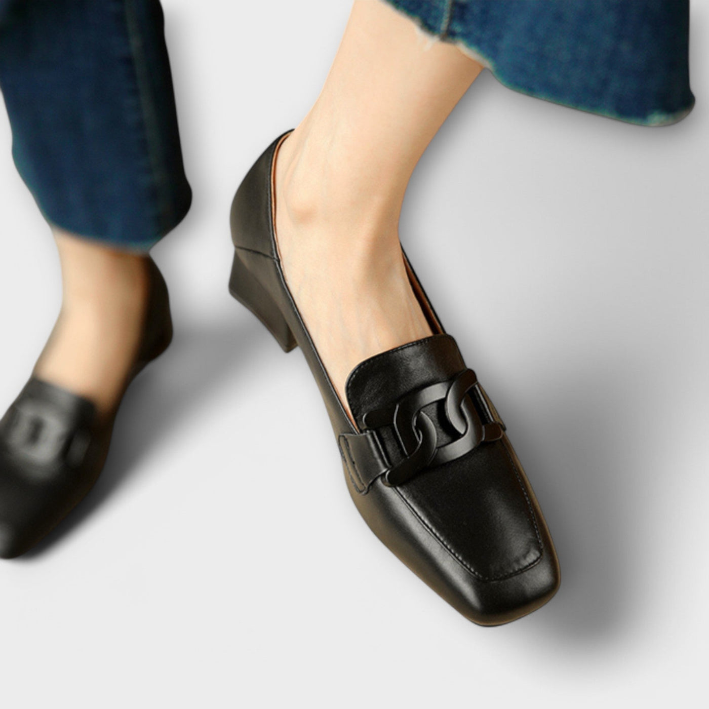 Monika | Bequemer Leder-Slipper
