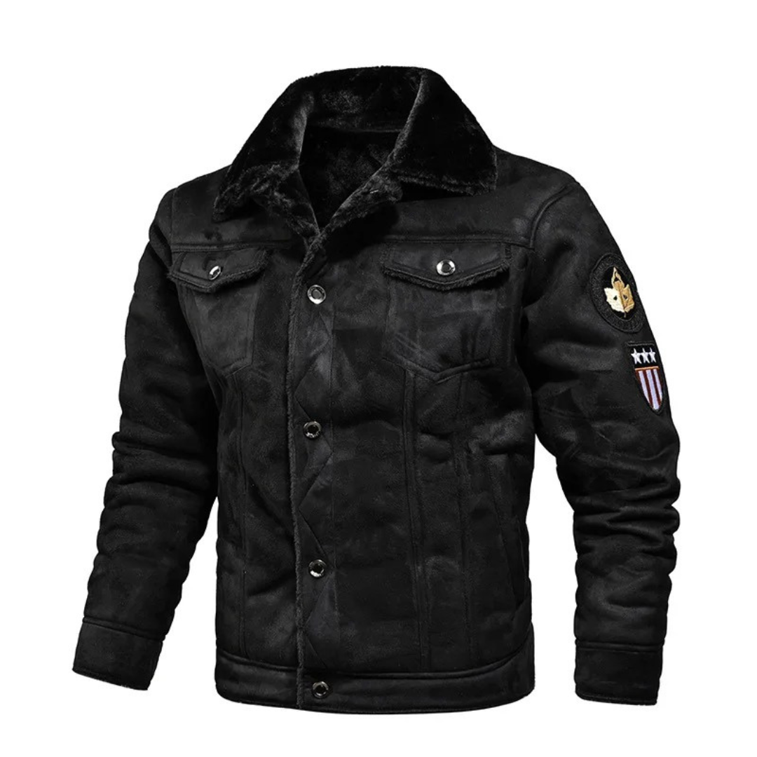 Norello™ | Luxuriöse warme Lederjacke für Herren