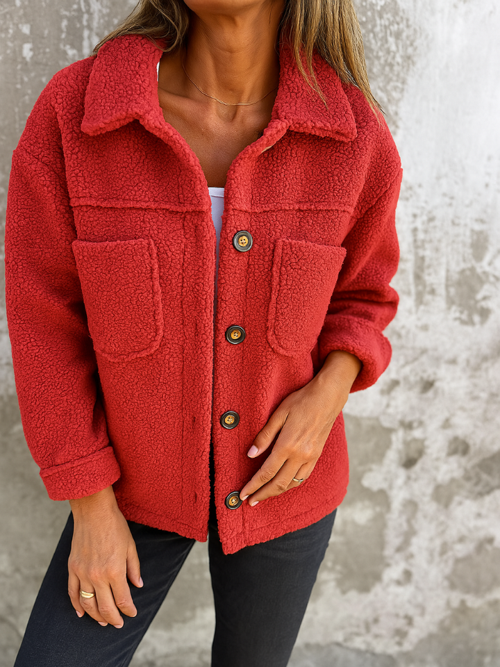 Lara | Teddy Glow Up Damenjacke