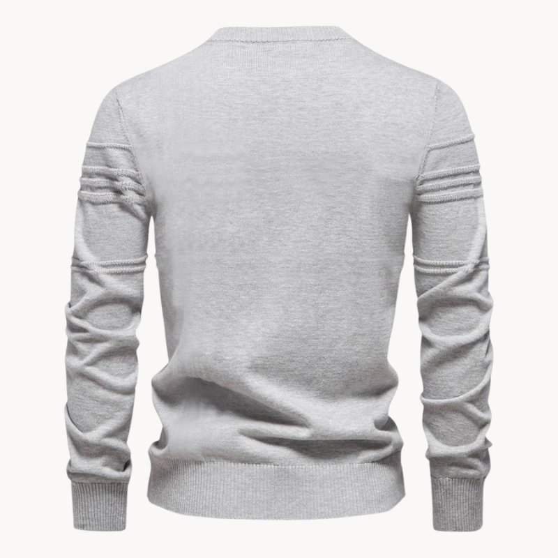 Thomas | Stijlvolle herenpullover met ruitdesign