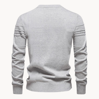 Thomas | Stijlvolle herenpullover met ruitdesign