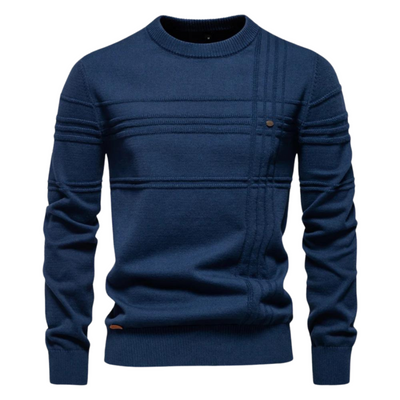Thomas | Stijlvolle herenpullover met ruitdesign