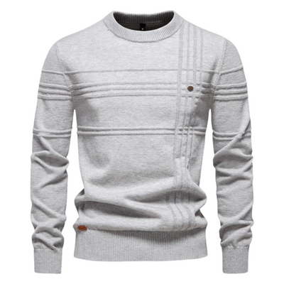 Thomas | Stijlvolle herenpullover met ruitdesign