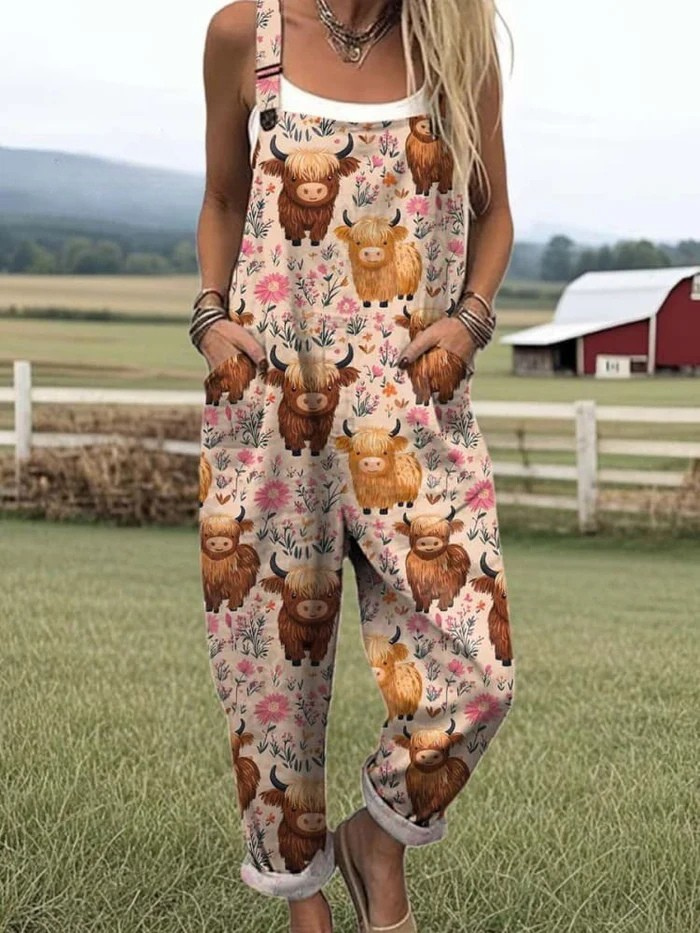 Vintage Kombi | Lässiger Jumpsuit für Frühling &amp; Sommer