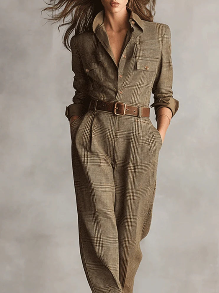 Zoë™ | Eleganter Tweed-Jumpsuit für Damen