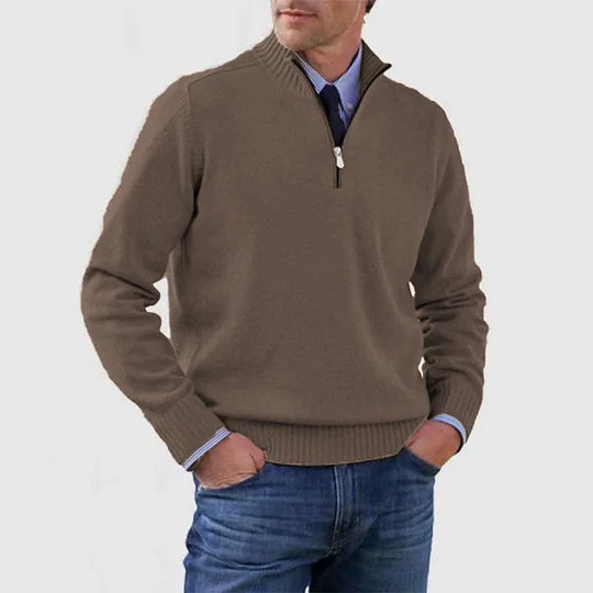 Bauren™ | Howard Strickpullover mit Halbreißverschluss