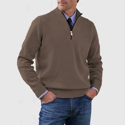 Bauren™ | Howard Strickpullover mit Halbreißverschluss