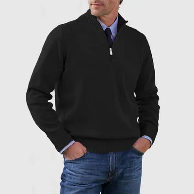 Bauren™ | Howard Strickpullover mit Halbreißverschluss