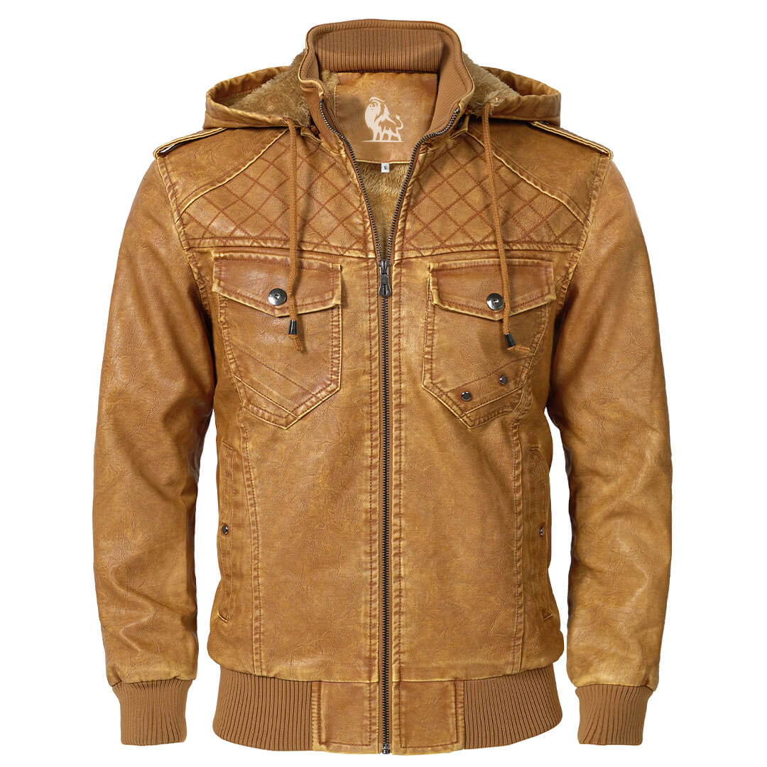 Hendaro™ | Luxuriöse Lederjacke – Limited Edition