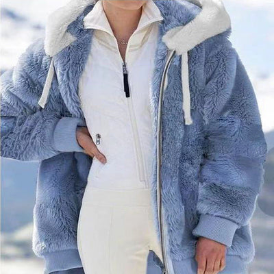Alaska™ | Damen-Winterjacke mit Kapuze und Reißverschluss